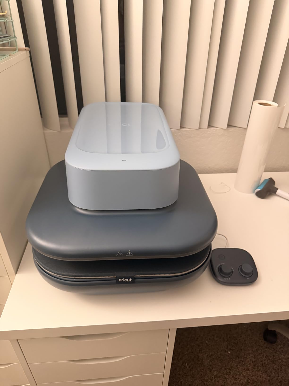 Cricut AutoPress™ 2 15x15 Heat Press Machine for T Shirts & More | Adjustable Pressure & Heat for Professional Results - For Heat Transfer Vinyl (HTV), Sublimation, & DTF - Heat Guide customer photo 1
