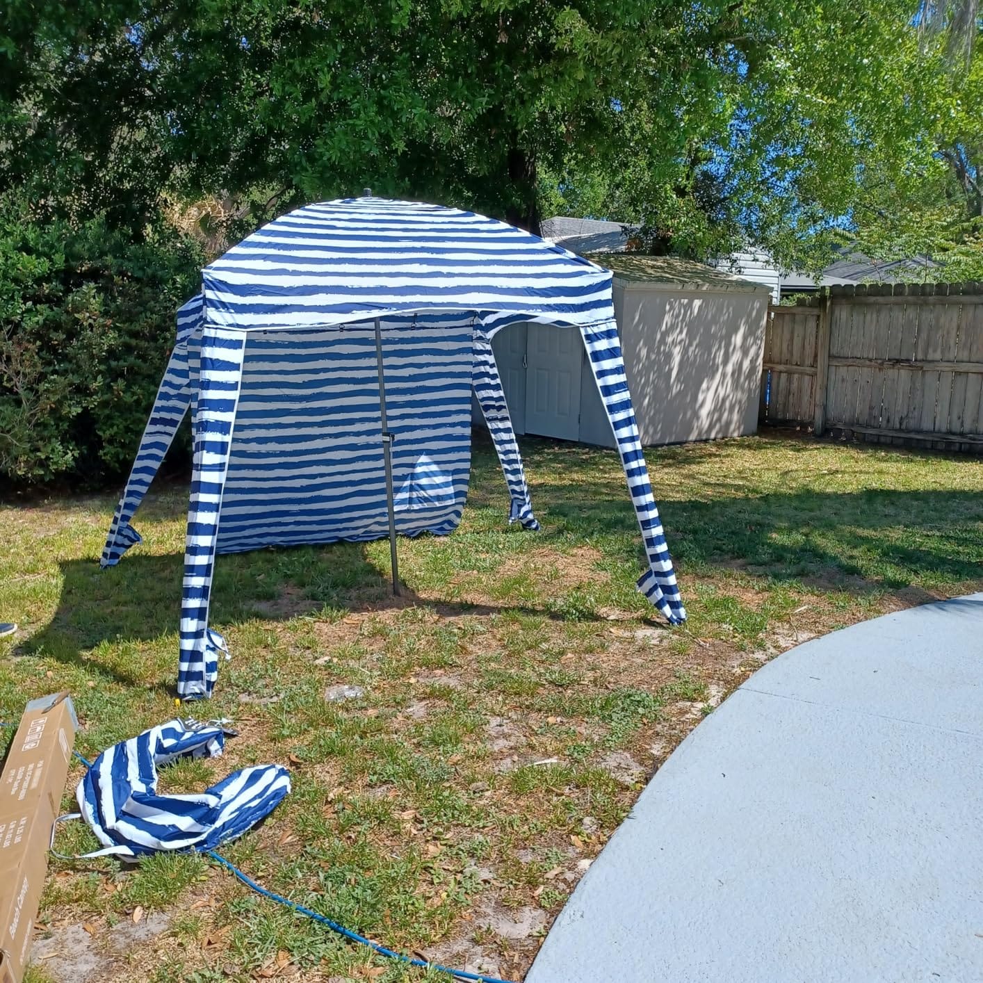 NEWBULIG Beach Tent, Beach Cabana, Cool Cabana, Canopy Tent, 6FTx6FT customer photo 1