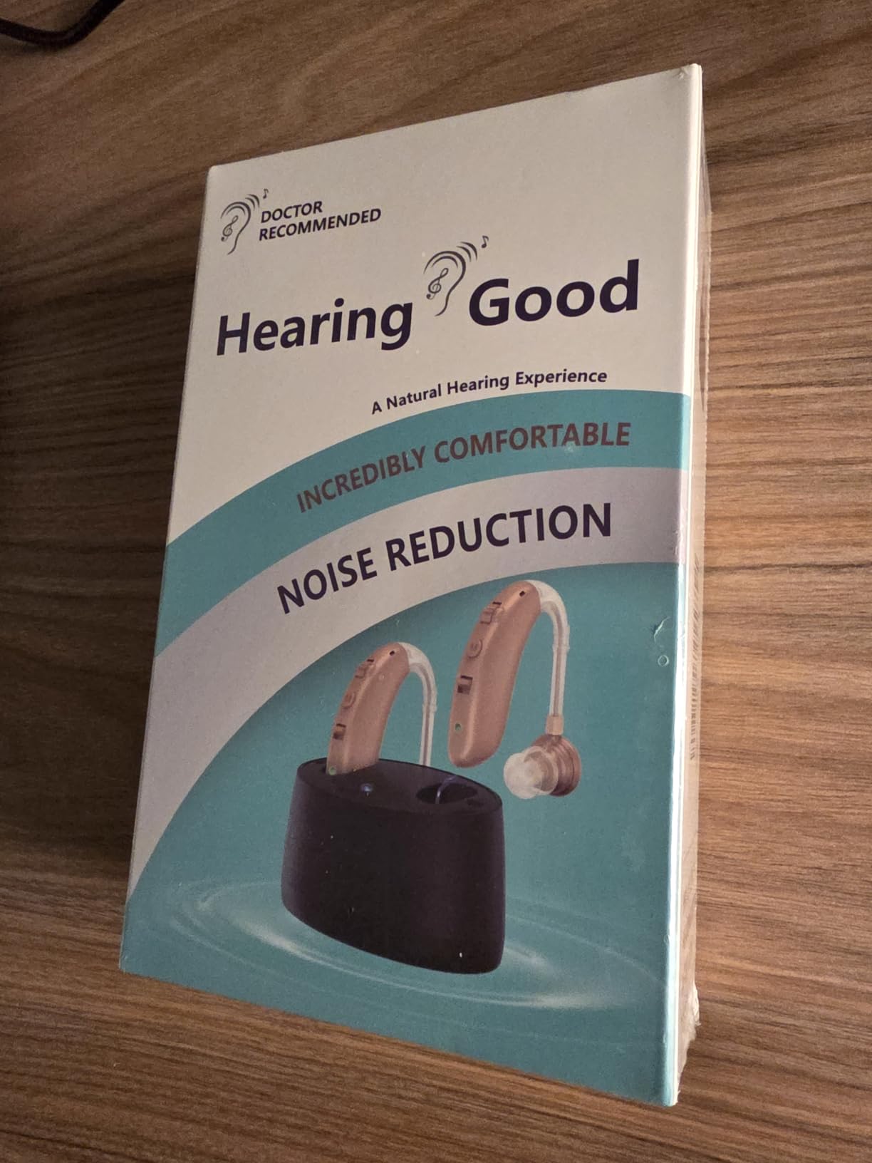 Hearing Aids for Seniors, Hearing Aids Rechargeable with Noise Cancelling and Volume Control, Hearing Amplifier for Adults Hearing Loss, Portable Behind-the-Ear Hearing Aid Headphones customer photo 1