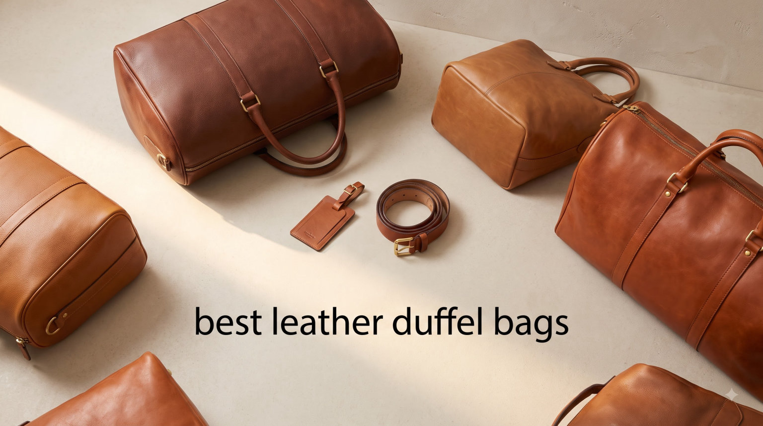 best leather duffel bags
