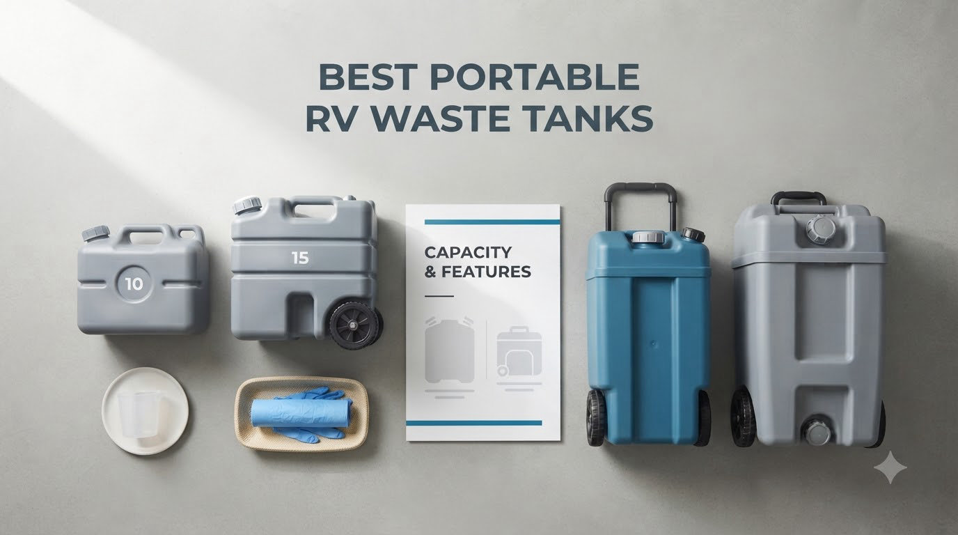 best portable rv waste tanks