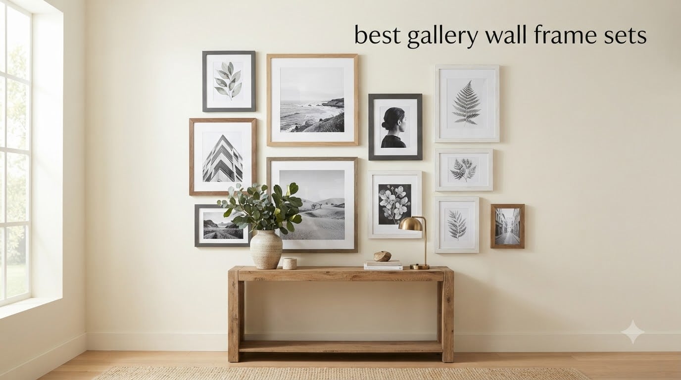 best gallery wall frame sets