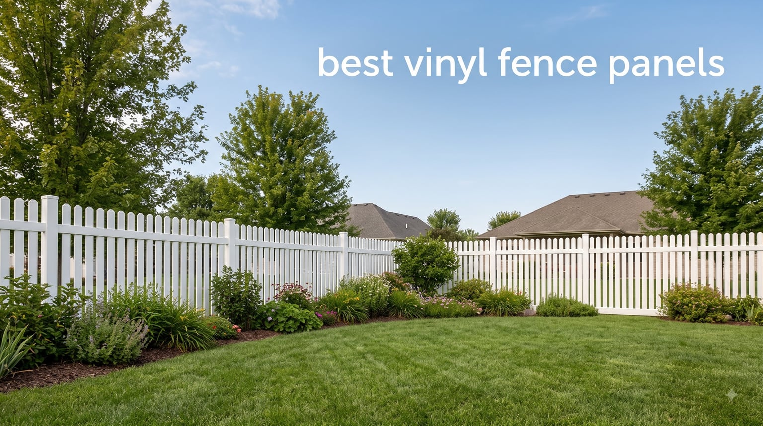 best vinyl fence panels