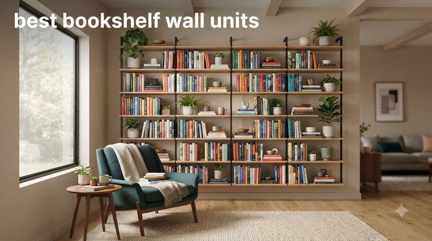 best bookshelf wall units