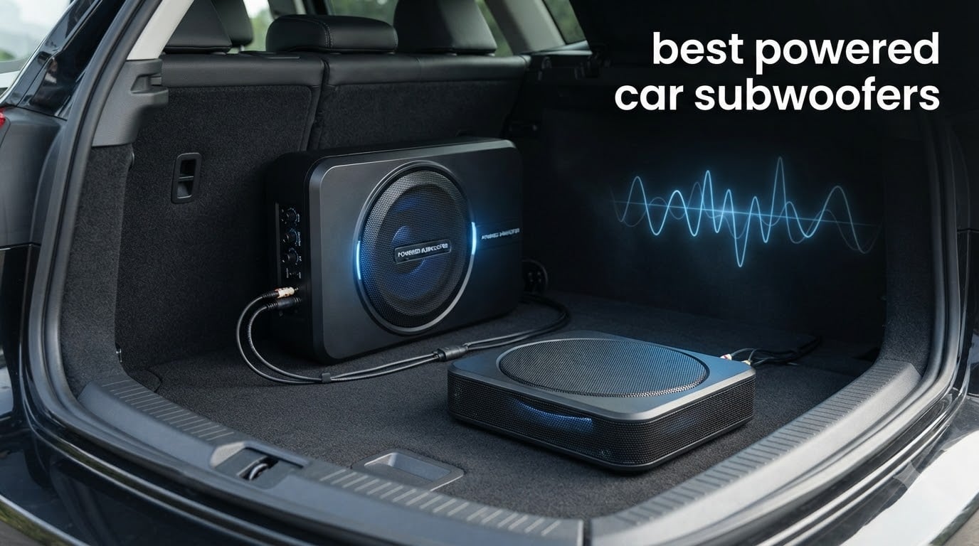 best powered car subwoofers
