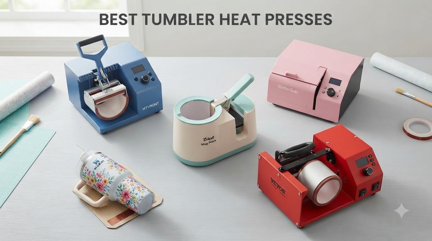 best tumbler heat presses