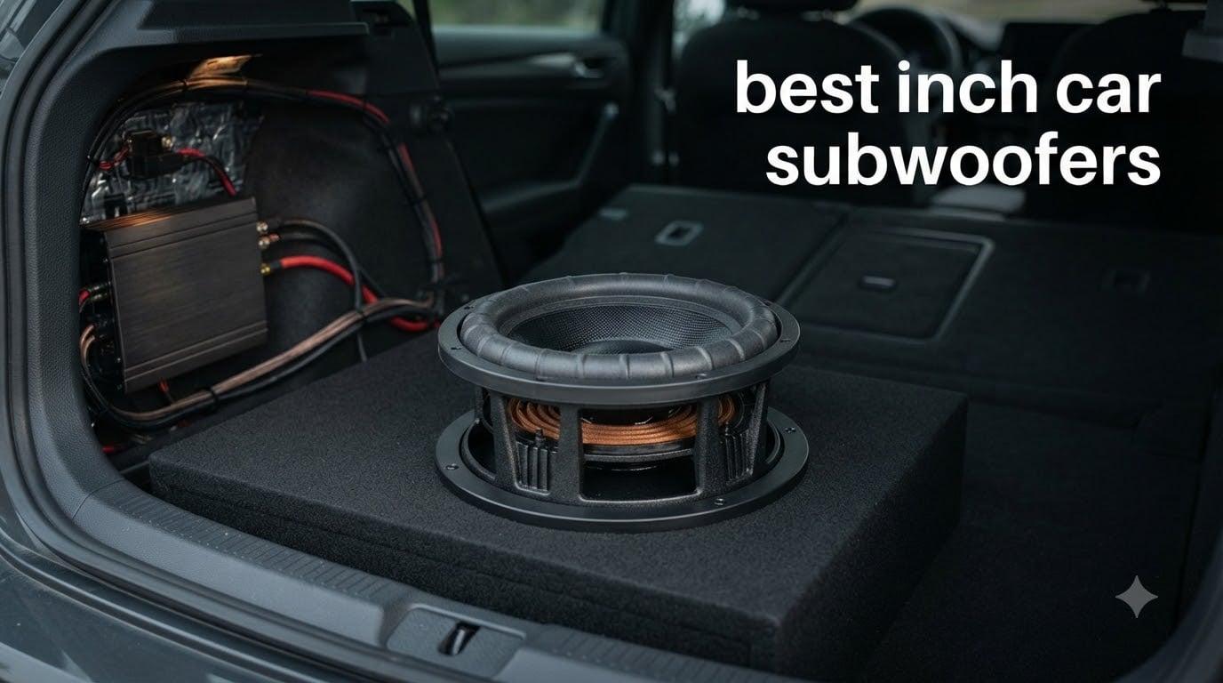 best 8 inch car subwoofers
