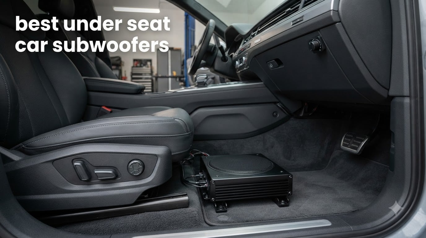 best under seat car subwoofers