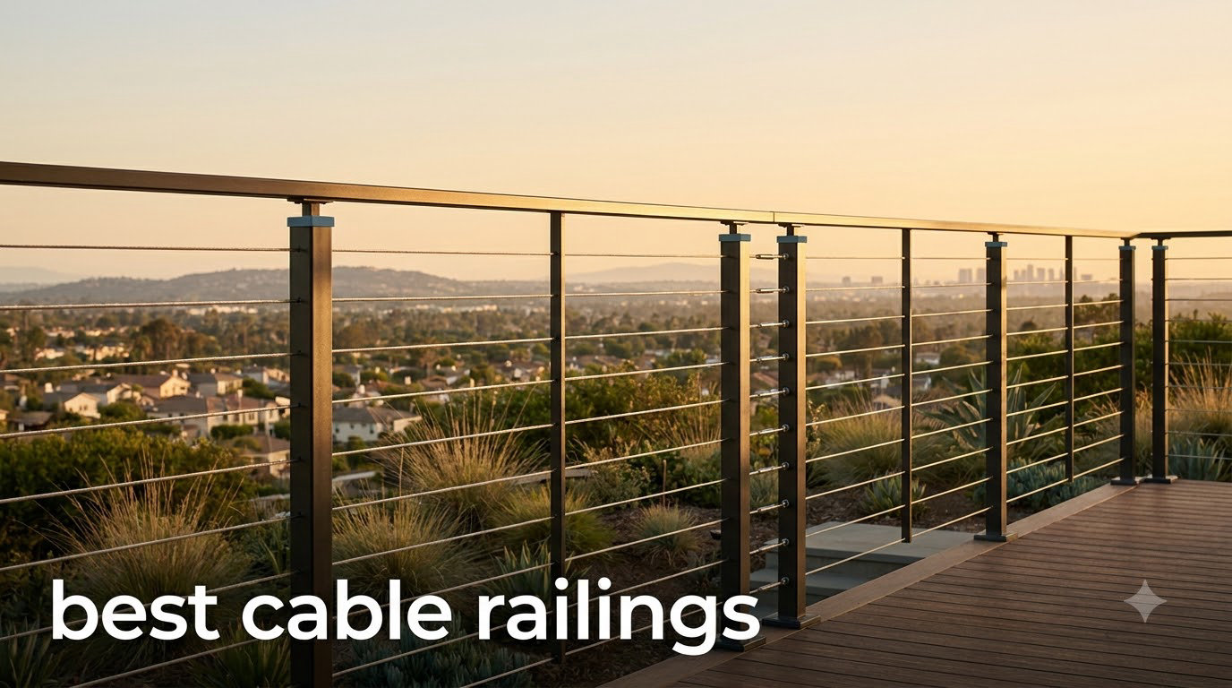 best cable railings