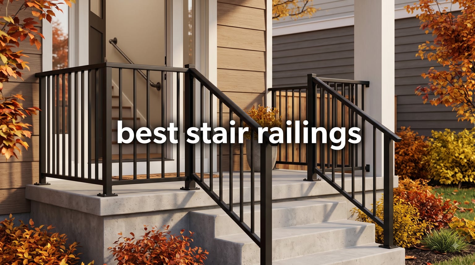 best stair railings