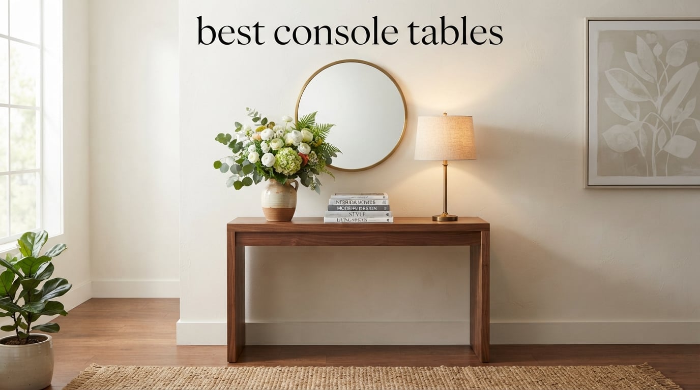 best console tables