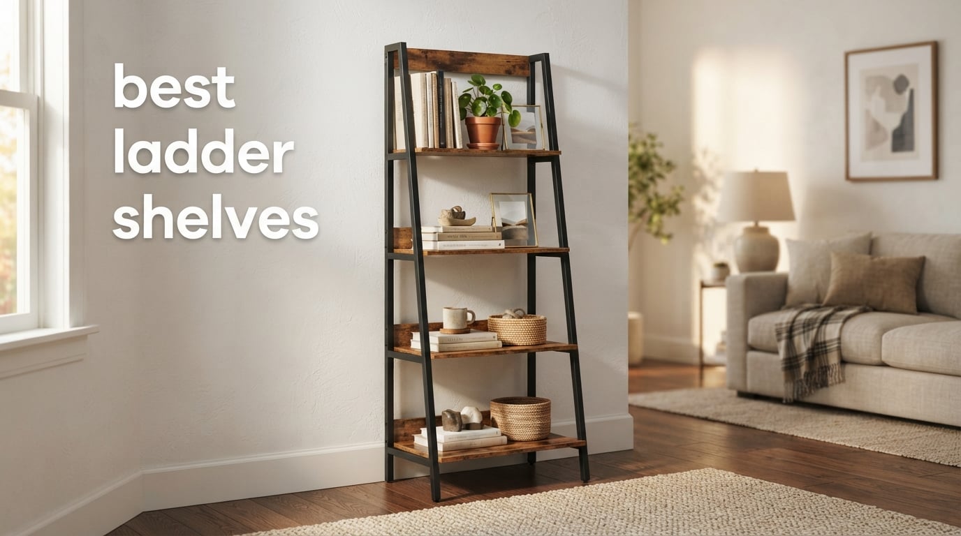 best ladder shelves