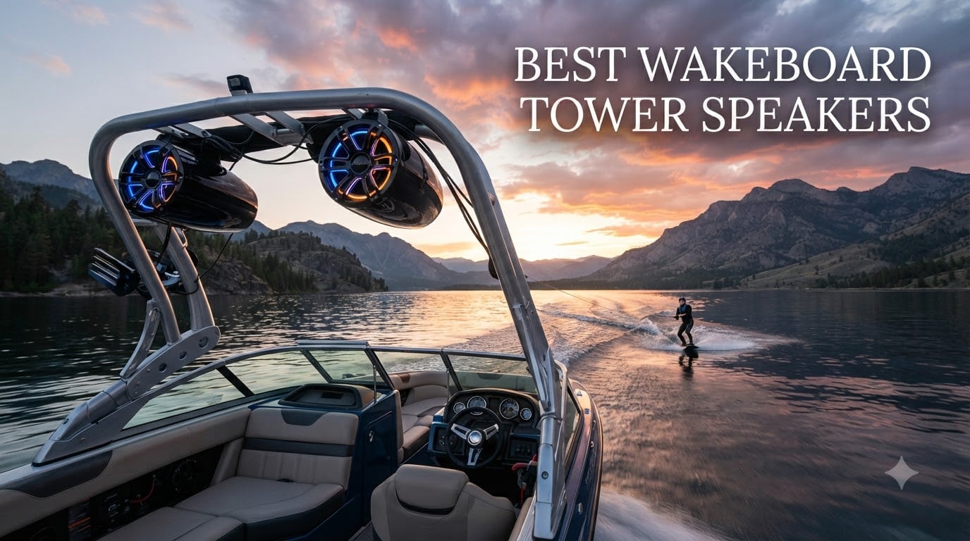 best wakeboard tower speakers
