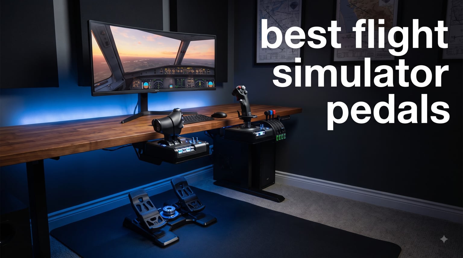 best flight simulator pedals