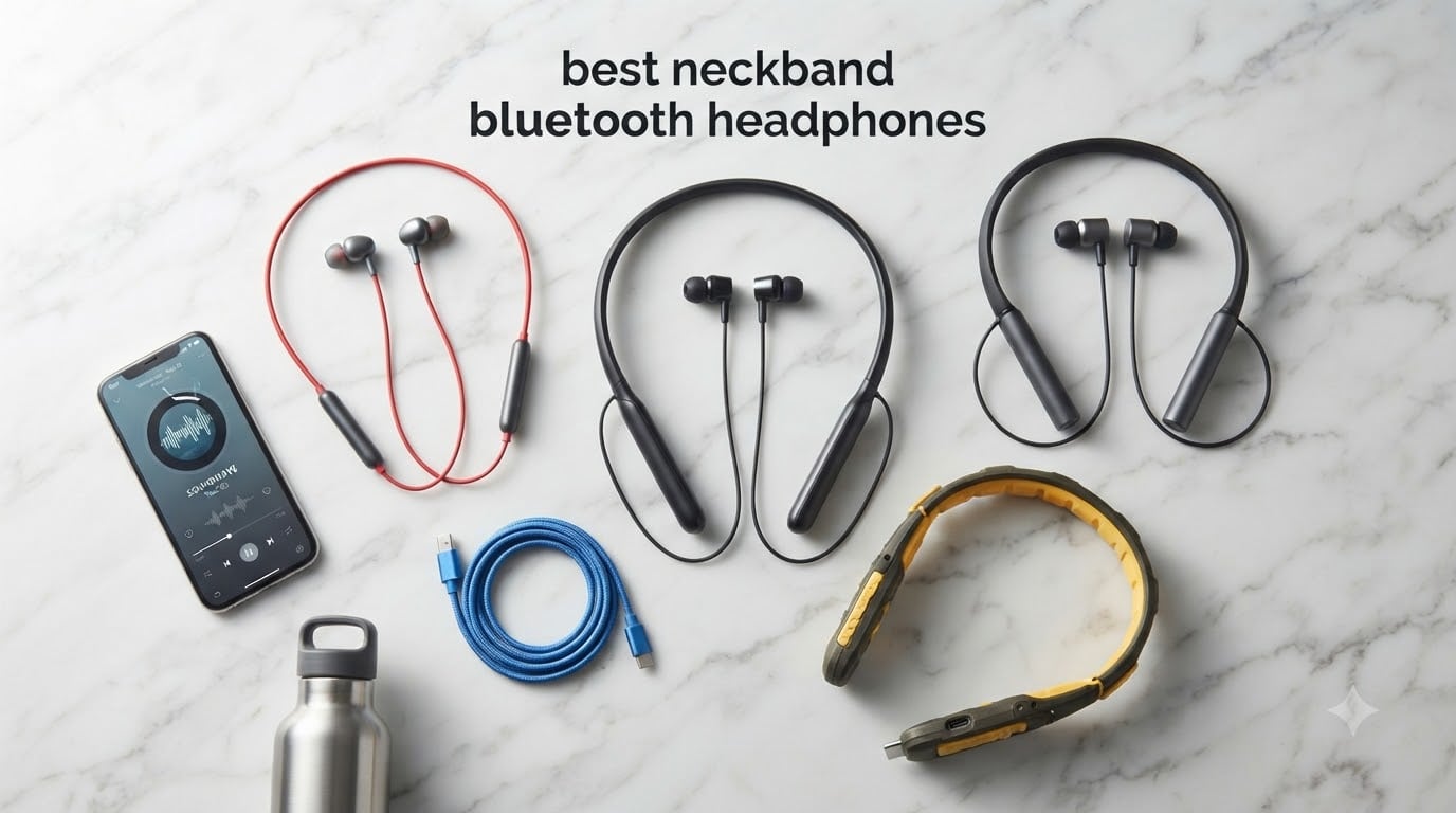 best neckband bluetooth headphones