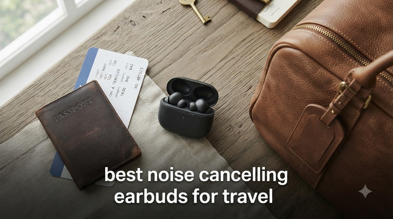 best noise cancelling earbuds for travel