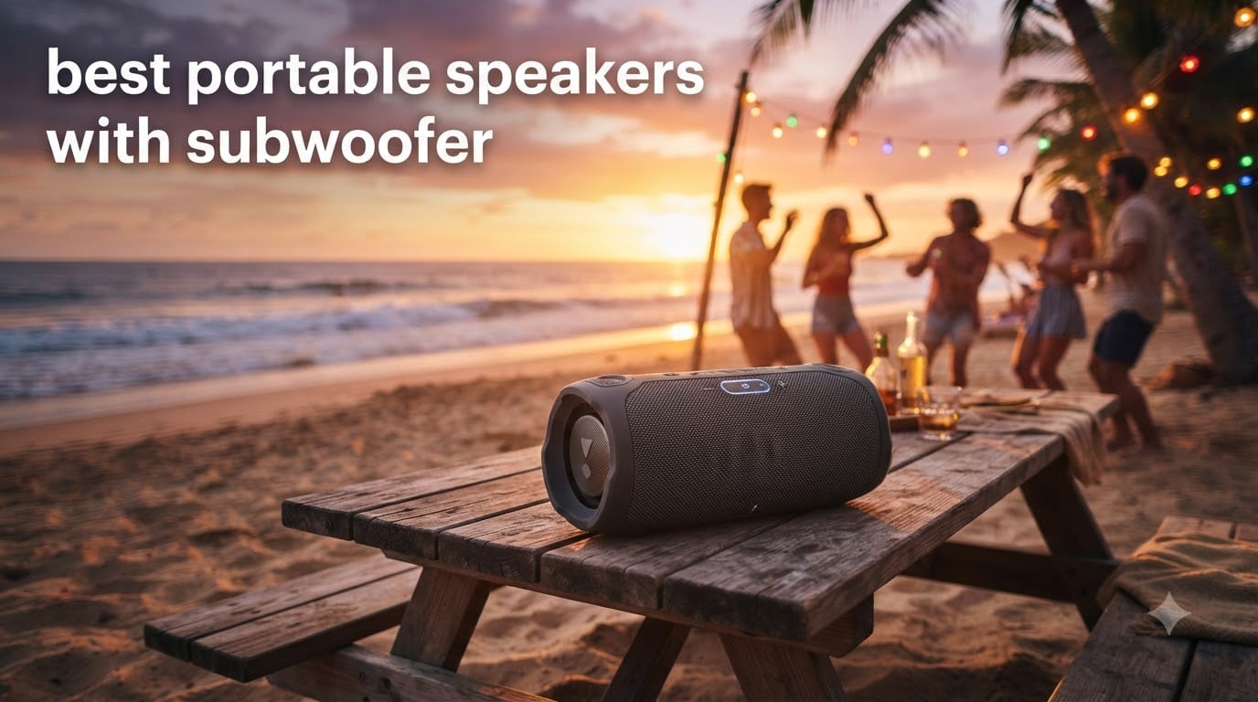 best portable speakers with subwoofer