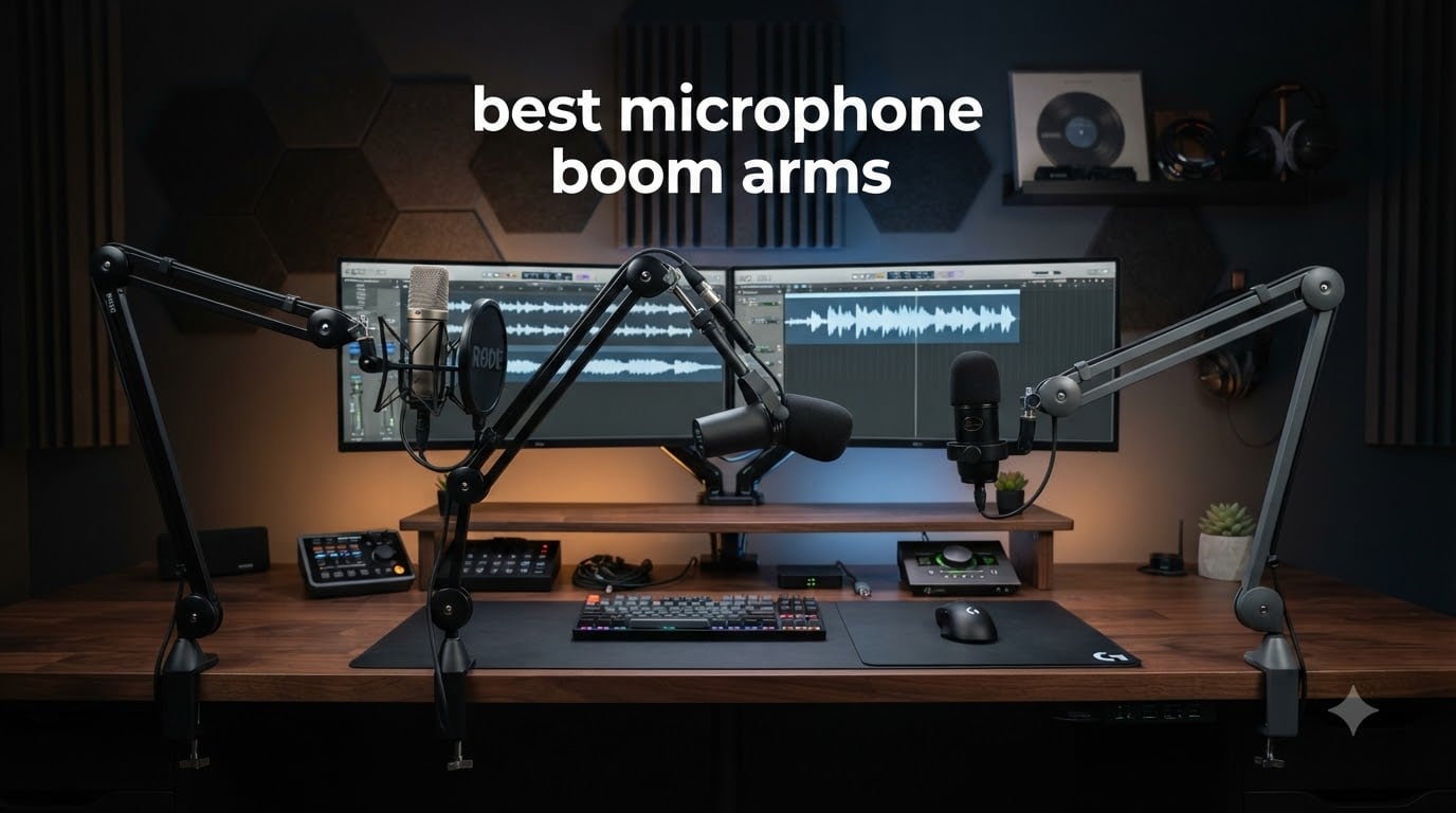 best microphone boom arms