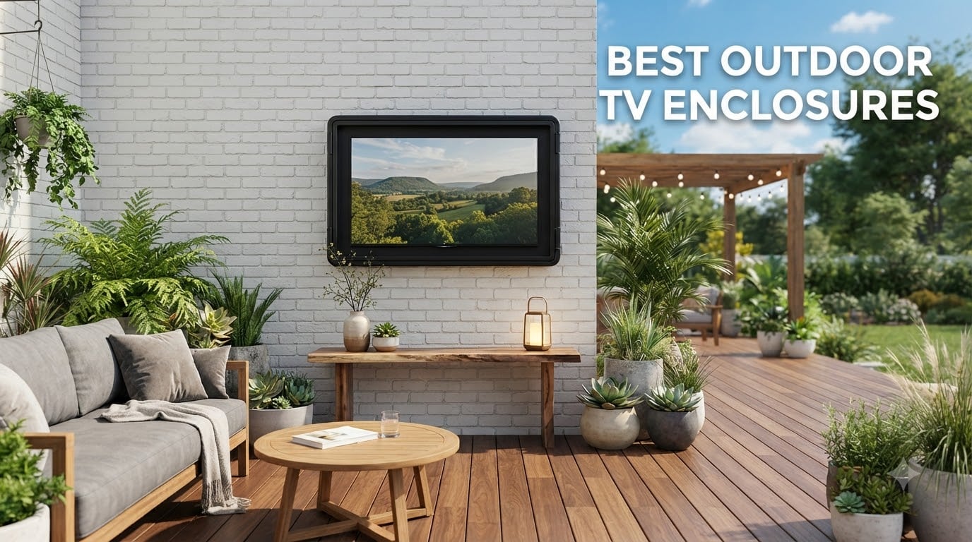 best outdoor tv enclosures
