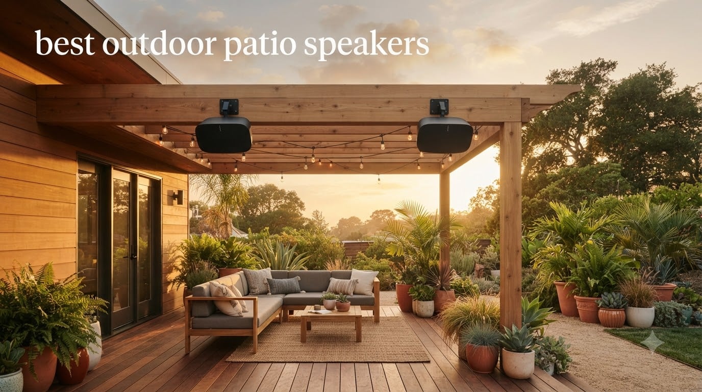 best outdoor patio speakers