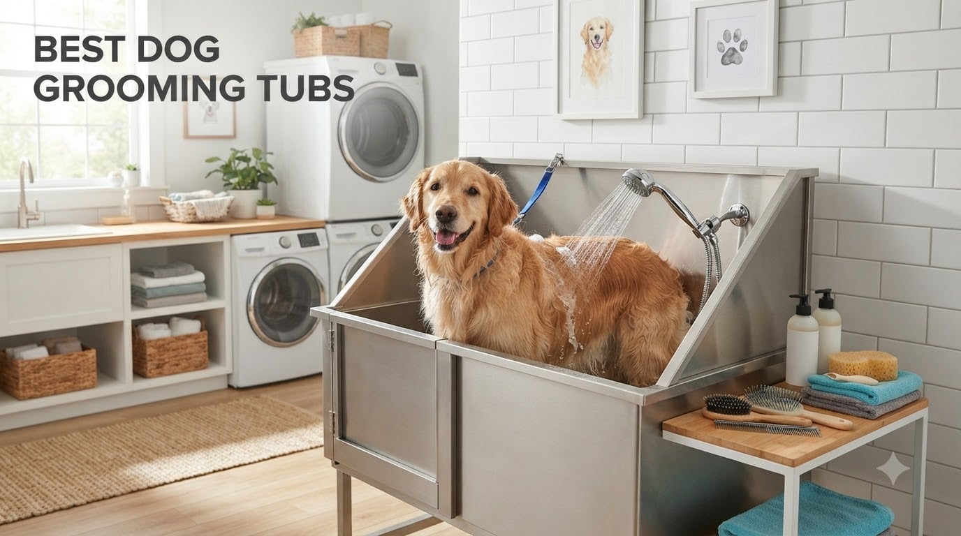 best dog grooming tubs