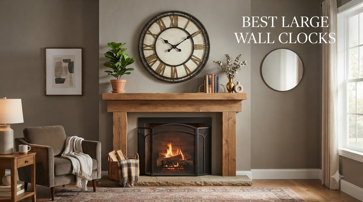 best large wall clocks