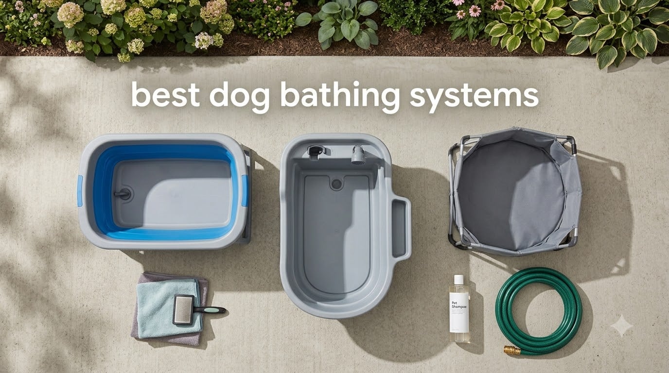 best dog bathing systems