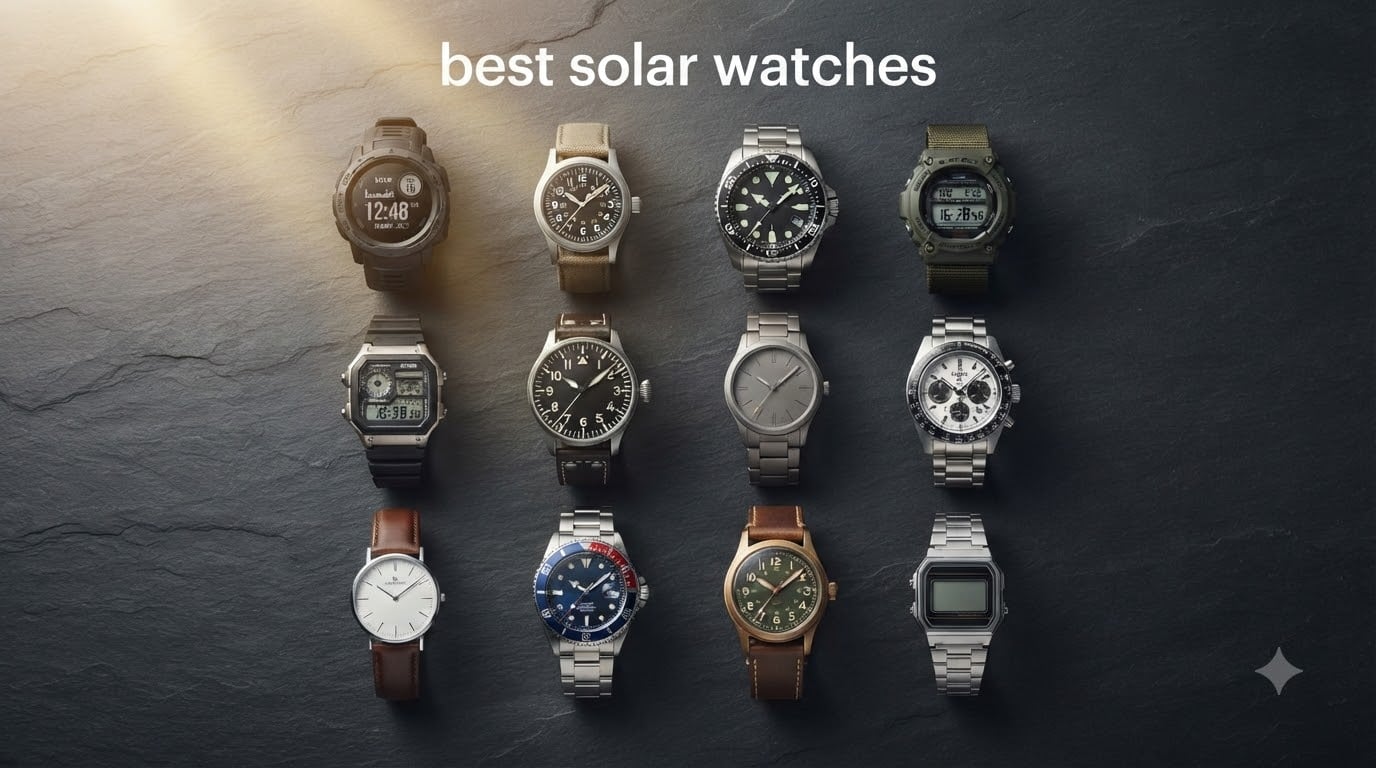 best solar watches