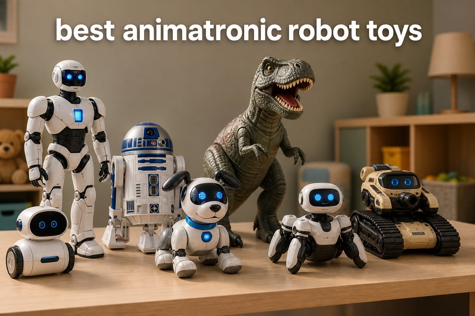 best animatronic robot toys