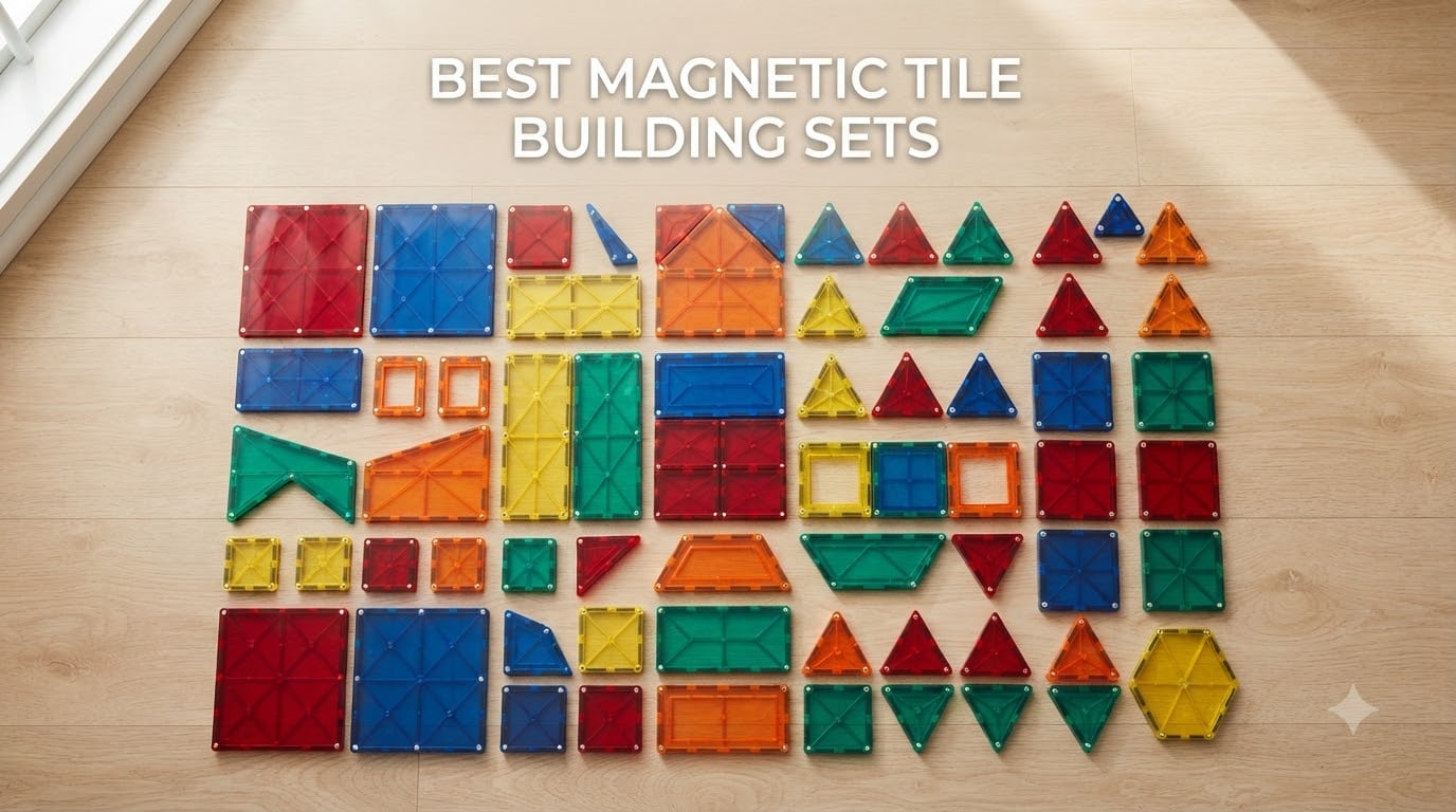 best magnetic tile building sets