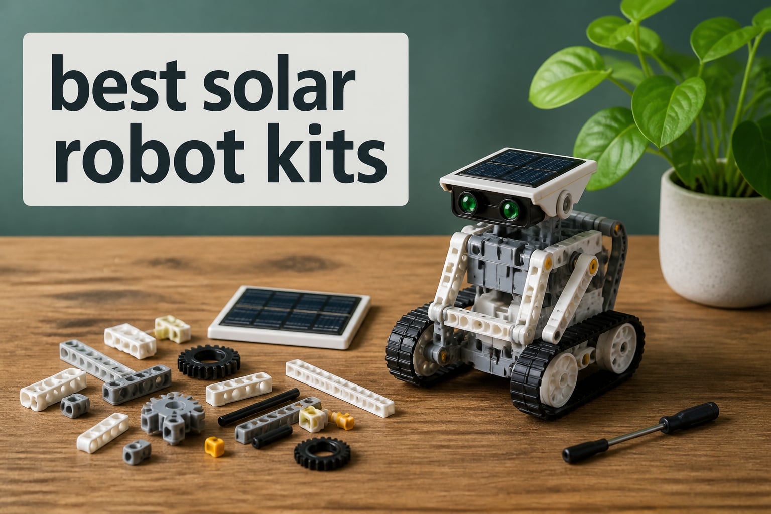 best solar robot kits