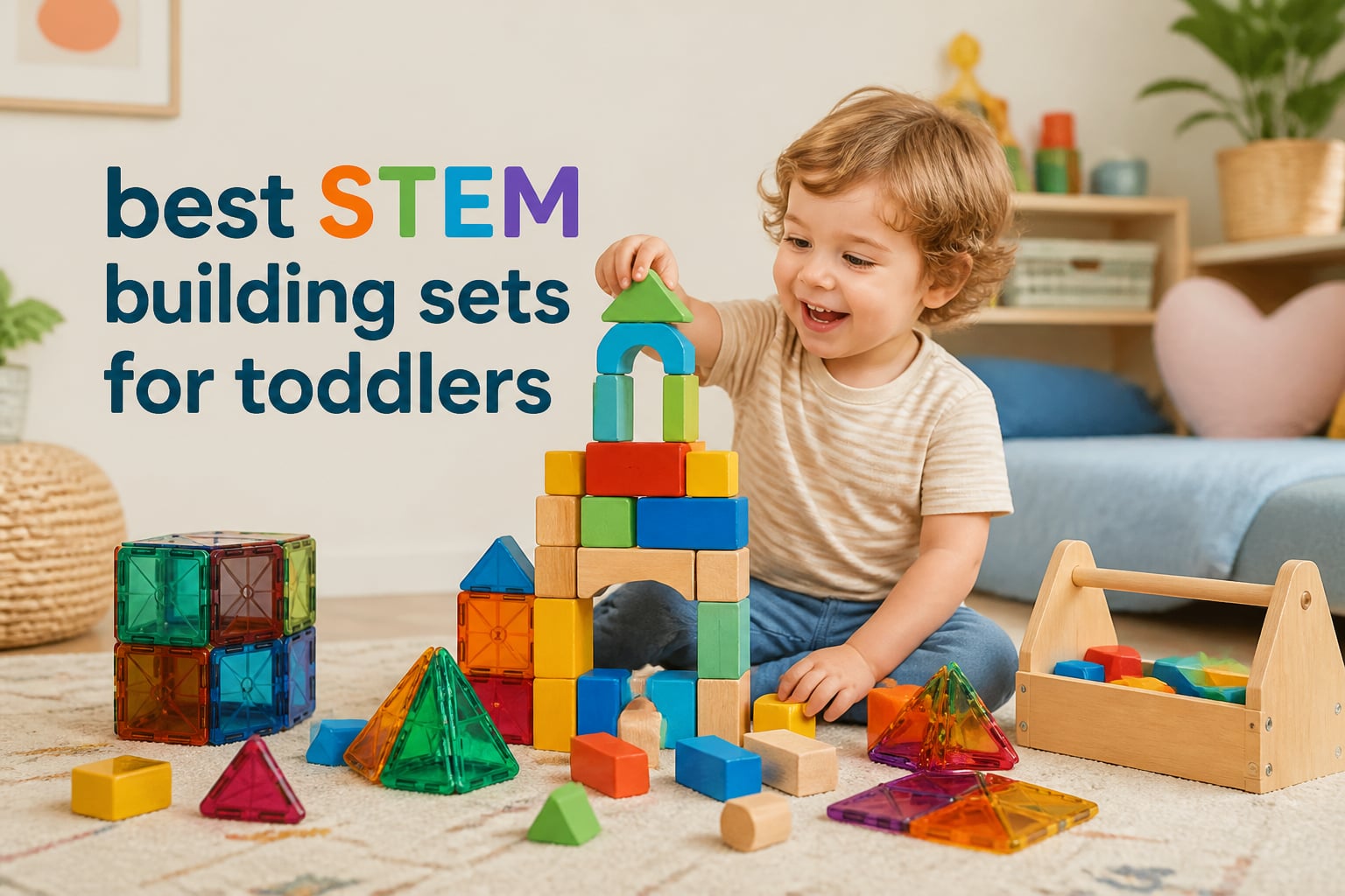 best STEM building sets for toddlers