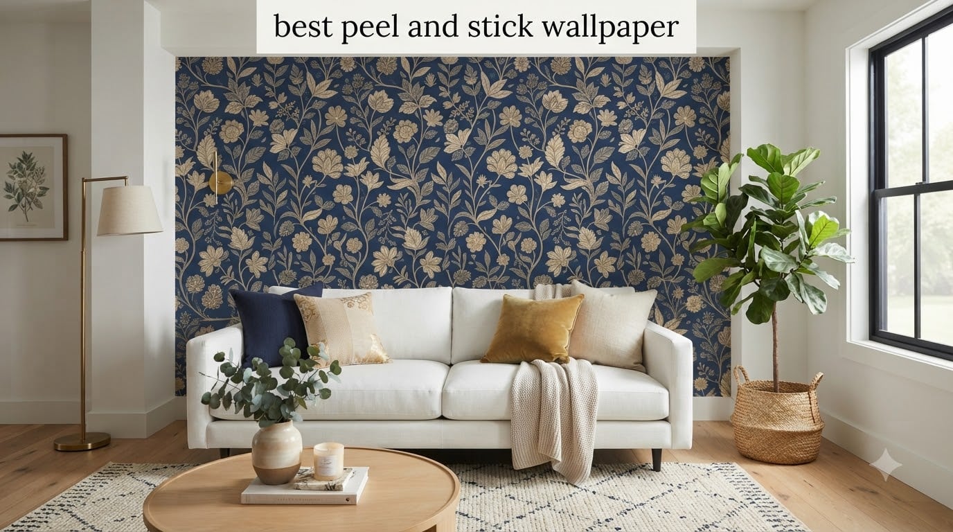 best peel and stick wallpaper
