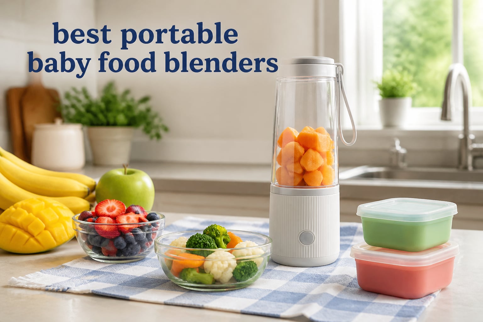 best portable baby food blenders