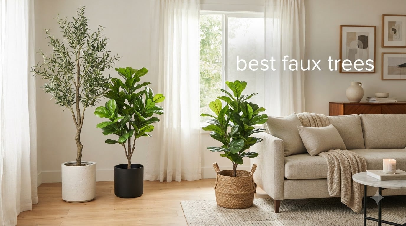 best faux trees