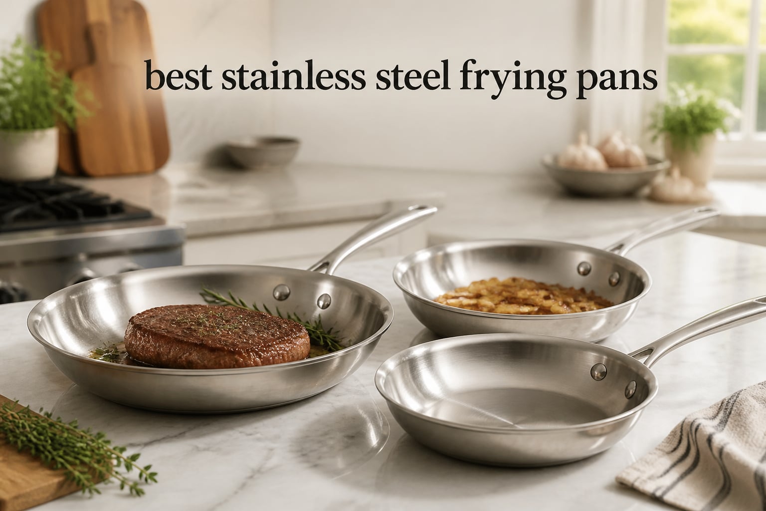 best stainless steel frying pans