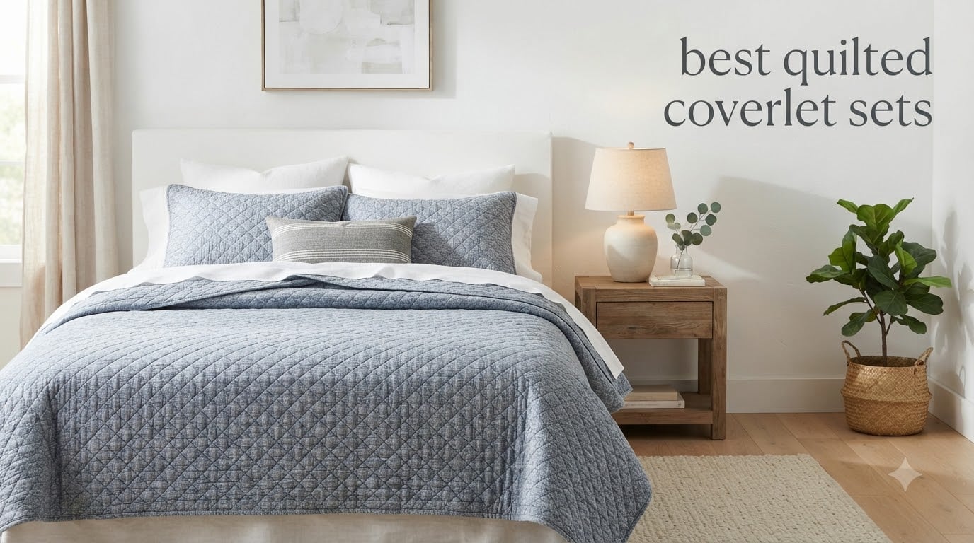 best quilted coverlet sets