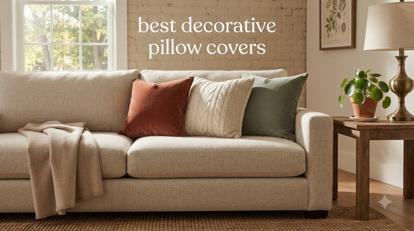 best decorative pillow covers