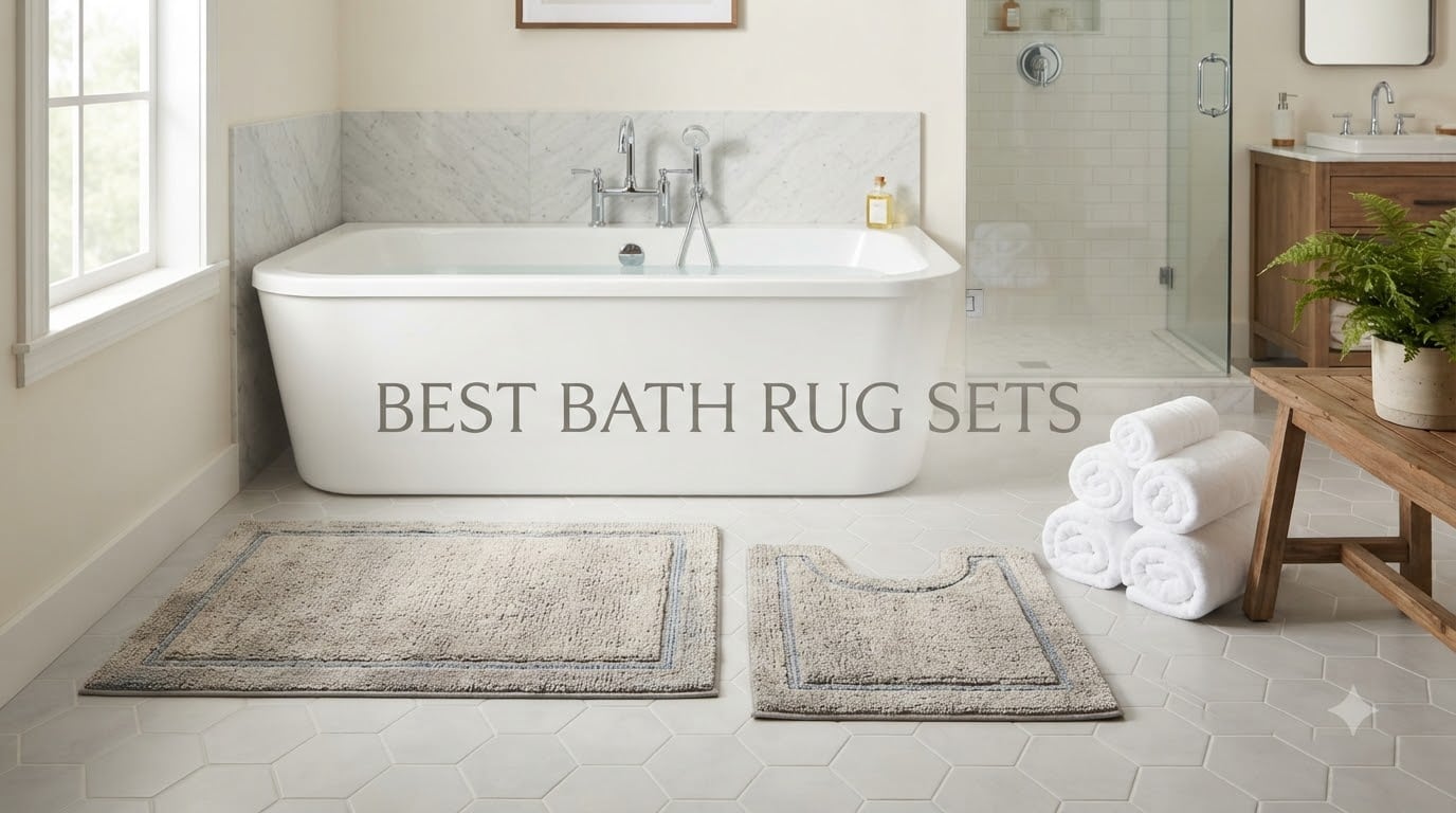 best bath rug sets