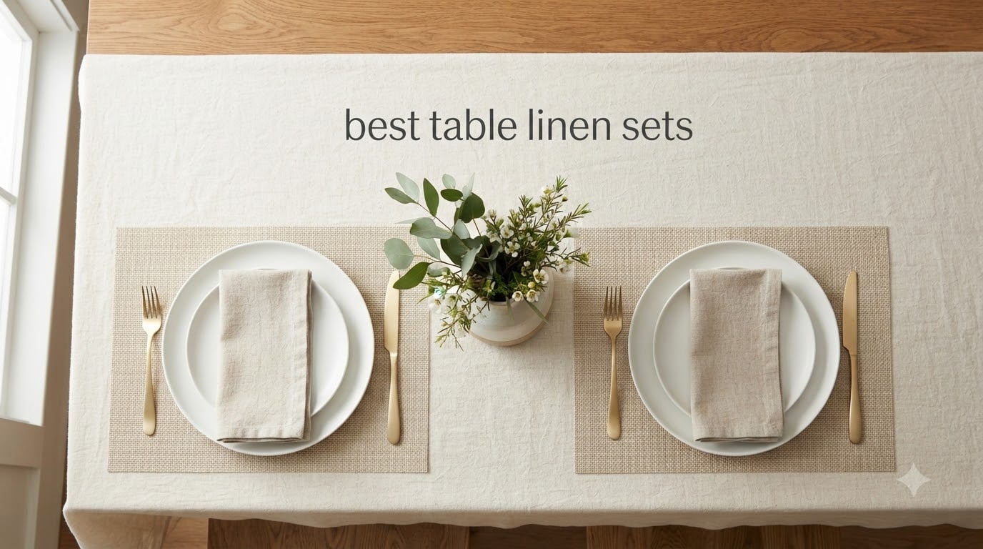 best table linen sets