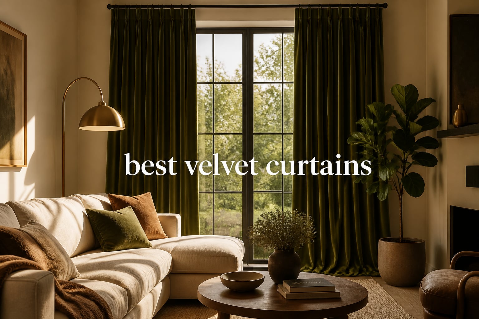 best velvet curtains
