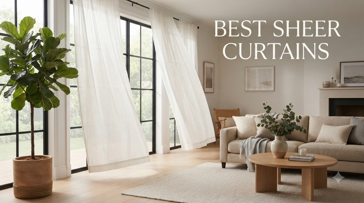 best sheer curtains