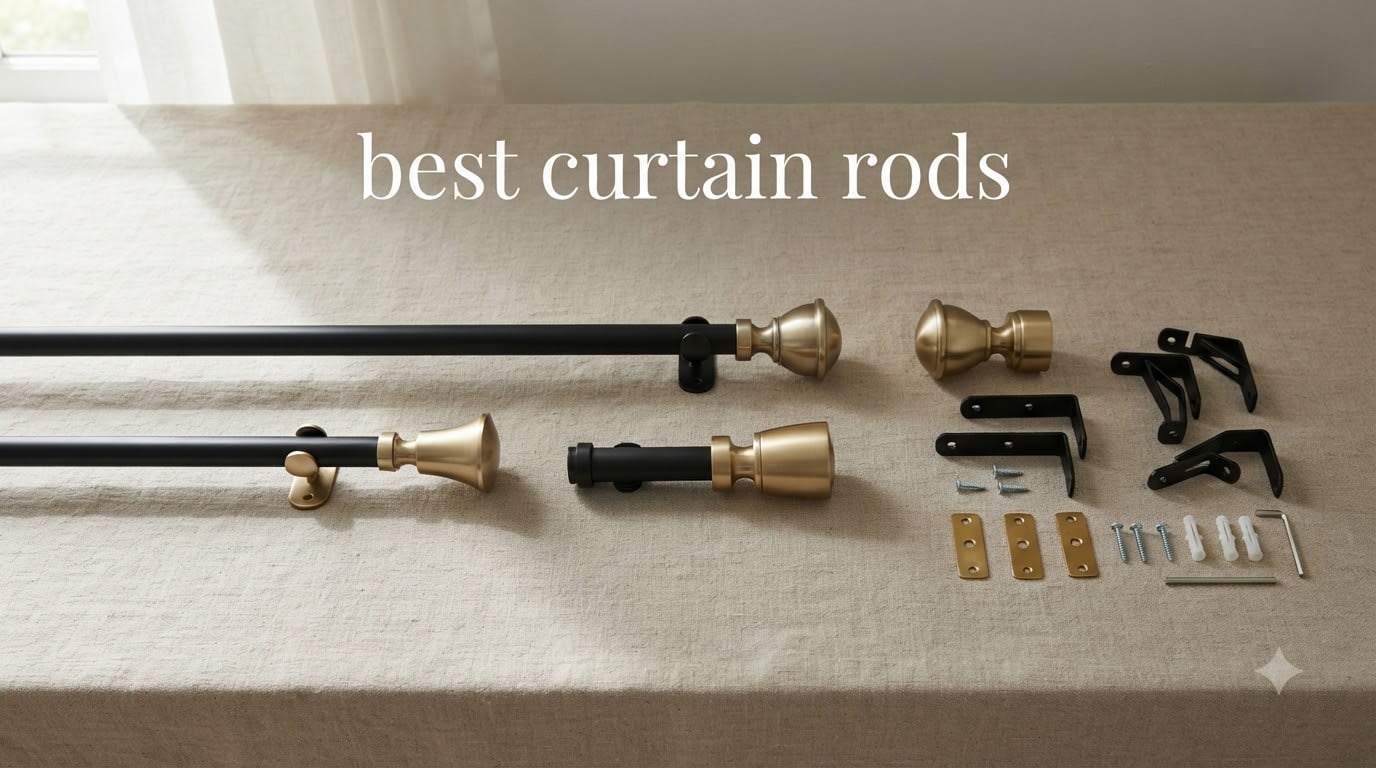 best curtain rods