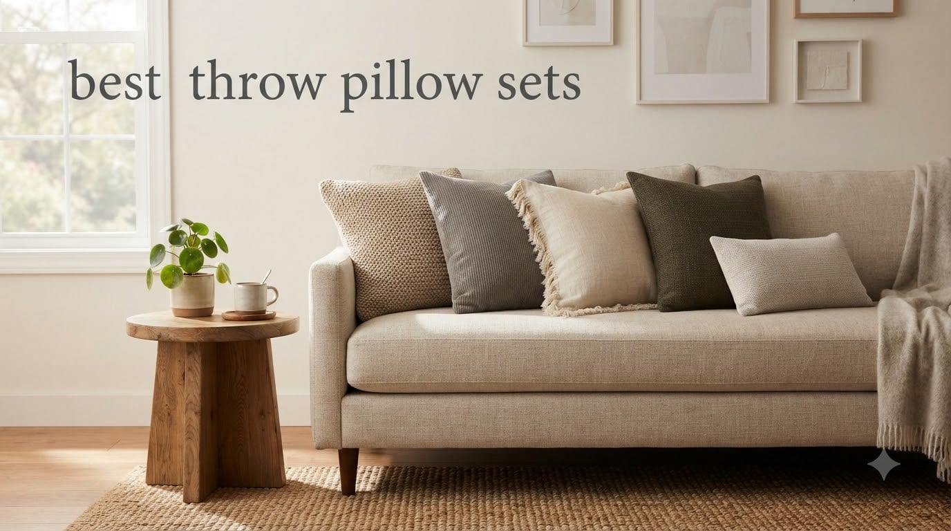 best throw pillow sets