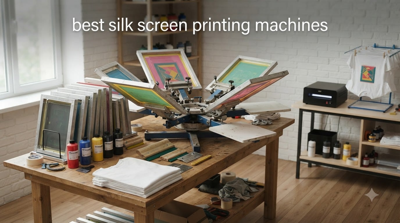 best silk screen printing machines