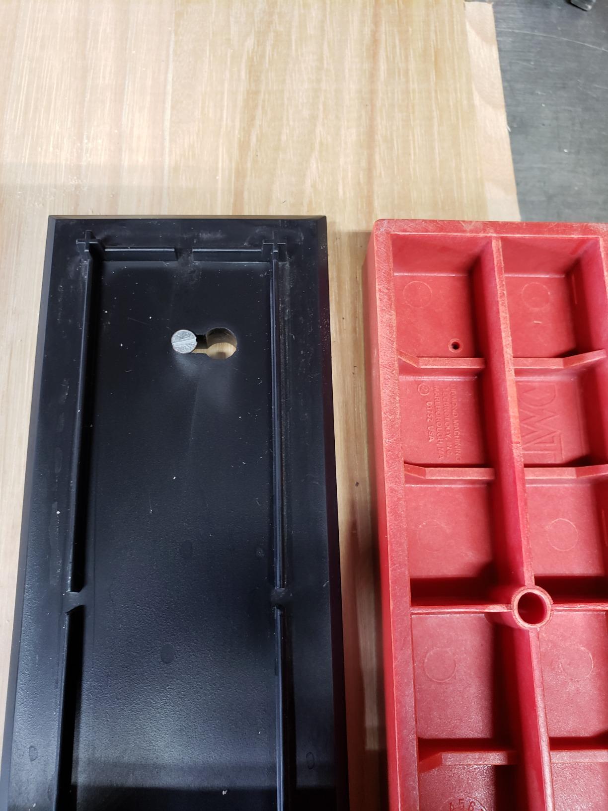 DMT (Diamond Machining Technology) 6-inch Diamond Whetstone Sharpening Stone with Plastic Case - Fine, W6FP, Red customer photo 2