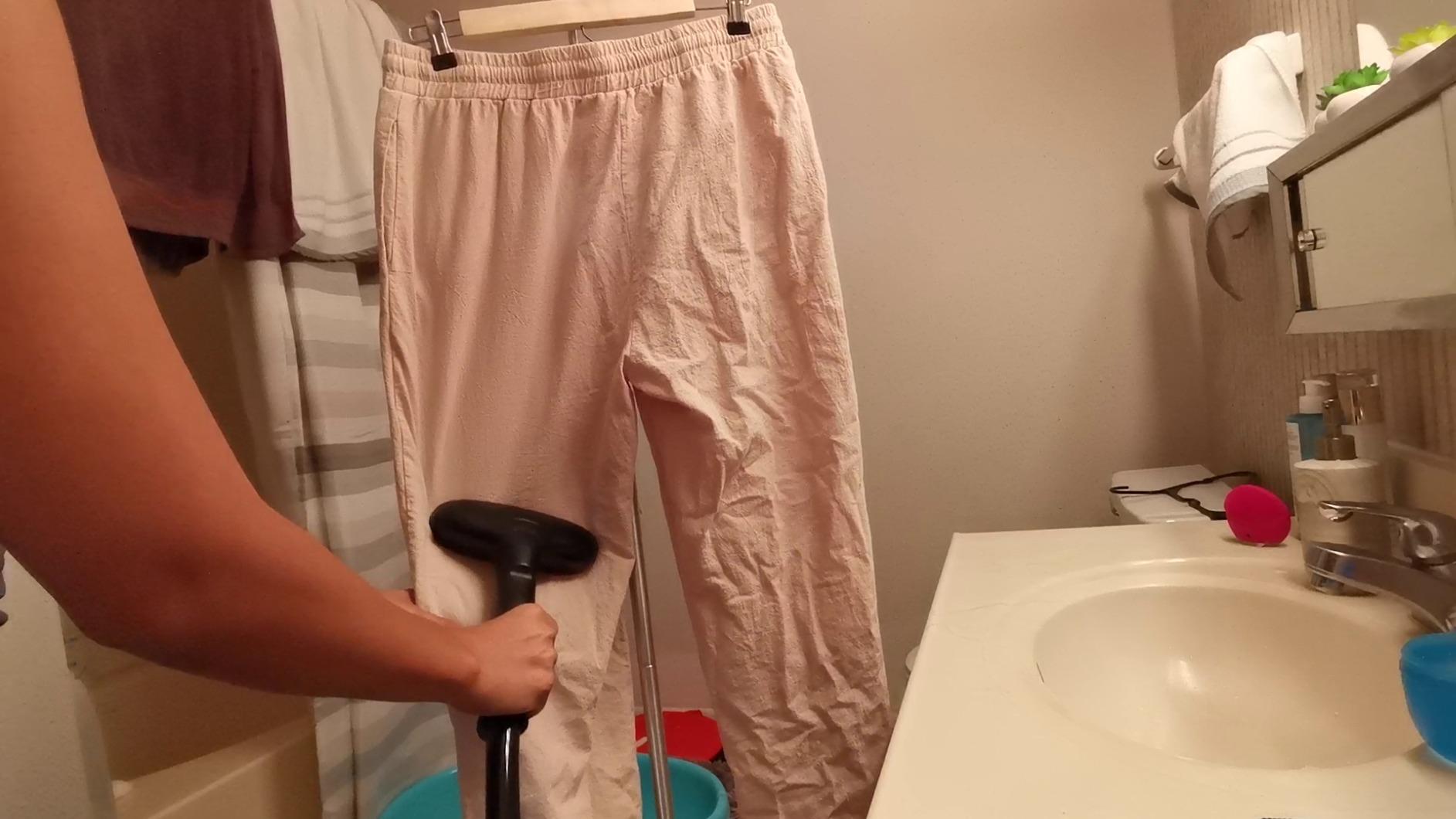 Jiffy Steamer J-2000 Jiffy Garment Steamer with Plastic Steam Head, 120 Volt, Beige customer photo 2