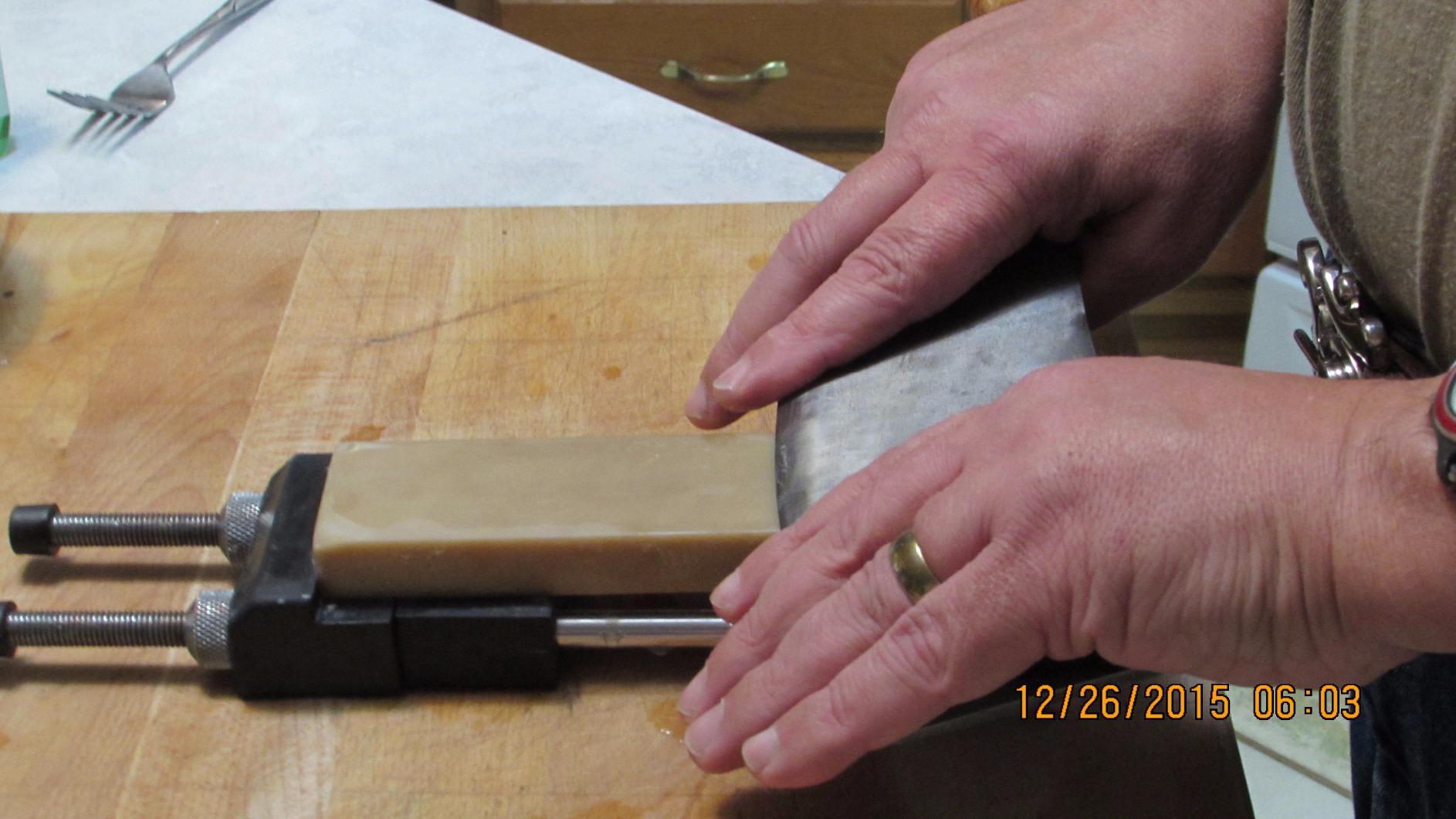 Steelex - D1091-BRK D1091 Sharpening Stone Holder, 1.5 pounds, black customer photo 2