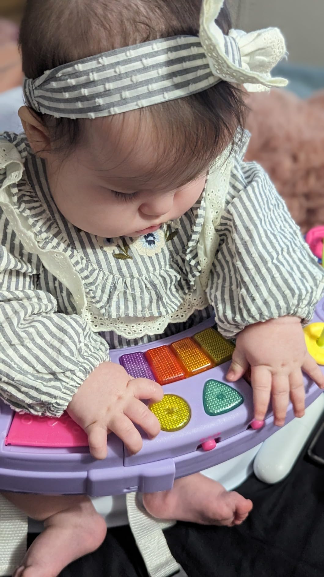Infantino Music & Lights 3-in-1 Discovery Seat & Booster, Teal customer photo 1