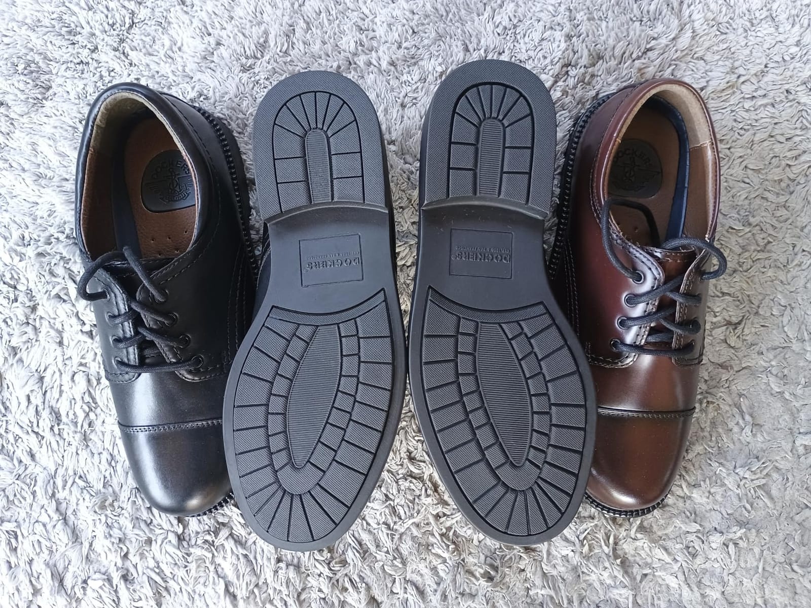 DOCKERS Gordon Leather Dress Shoes for Men Casual Cap Toe Mens Oxford Shoes customer photo 1